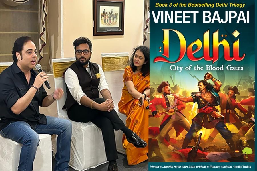 An Ode To Delhi – TreeShade Books releases Vineet Bajpai’s much-awaited novel: DELHI – City of the Blood Gates