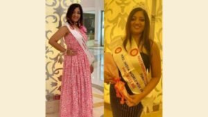 Dr. Purvi Sahitya won the title of Mrs. Buzz Bee in Haut Monde Mrs.India World Wide 2023 Beauty Pageant