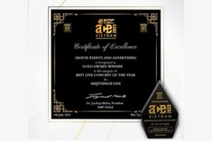 Recognizing Excellence: 3rd Eye Events & Advertising Shines at EMF Ace Global Awards 2023