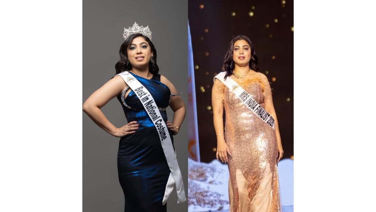 Mrs. Omini Kharbikar — Glamanand Supermodel India 2025 Finalist | Best in National Costume Winner - PNN