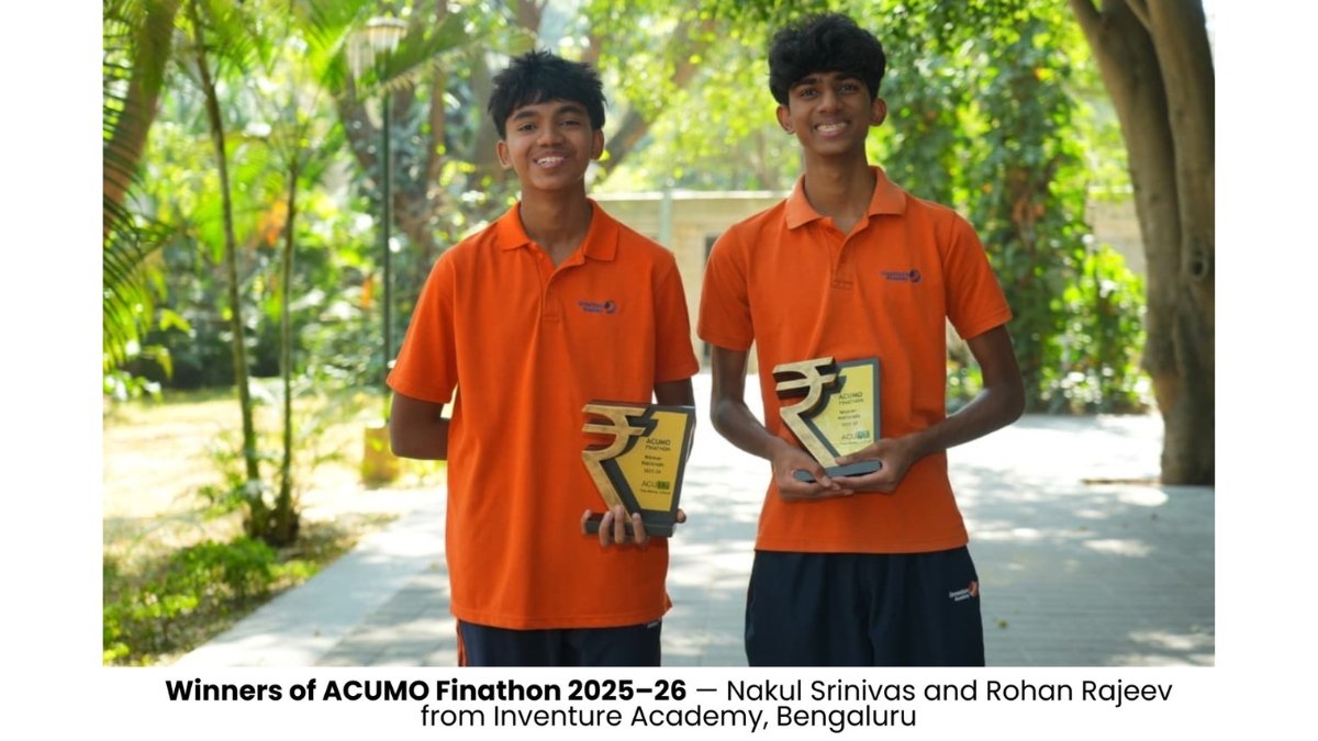 ACUMO Finathon National Finals Highlight Early Push for Financial Skills in School Education -PNN